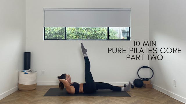 10 min Pure Pilates Core Part 2