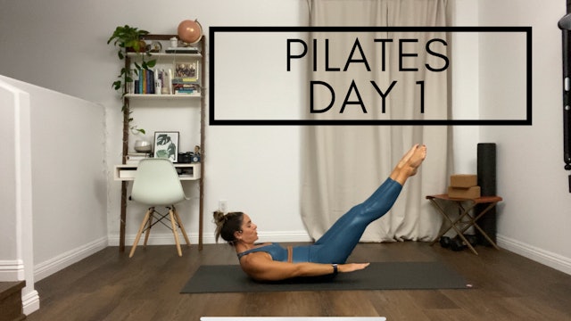 Five Days of Pilates - Day 1