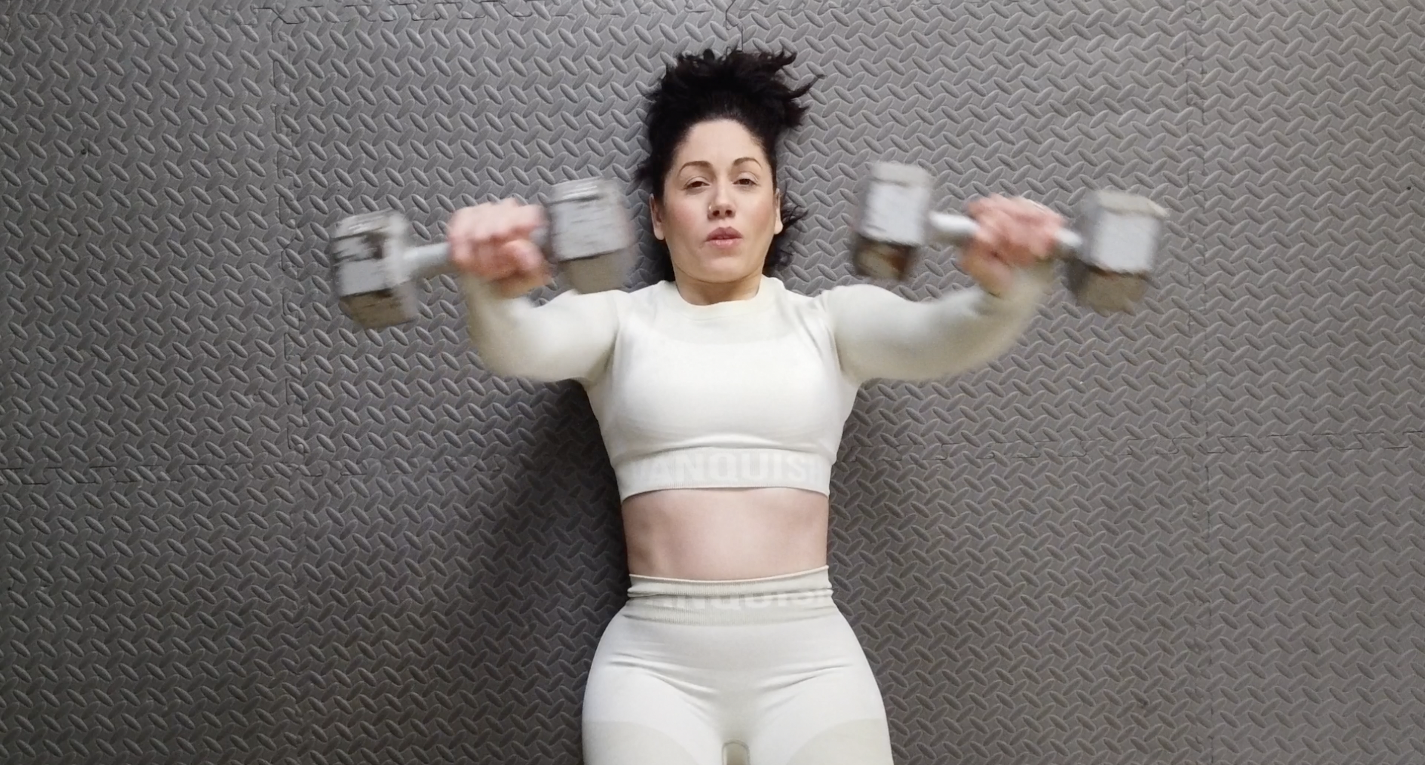 HV Week 8 Day 2 Exercise 1 Floor Press and Chest Fly