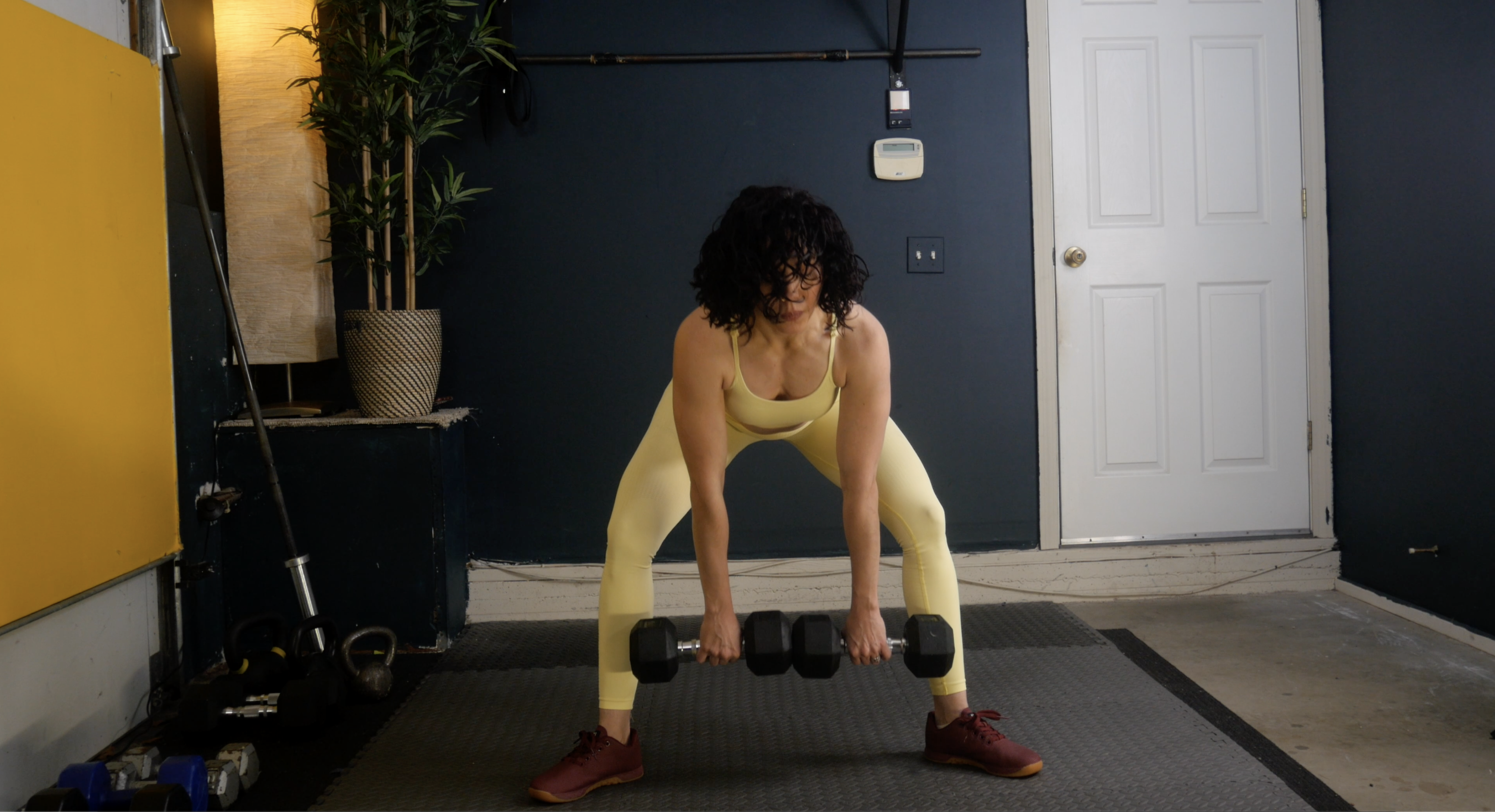 Home Version: Legs & Core Ex 1  - 3 Point stance Romanian Deadlift 