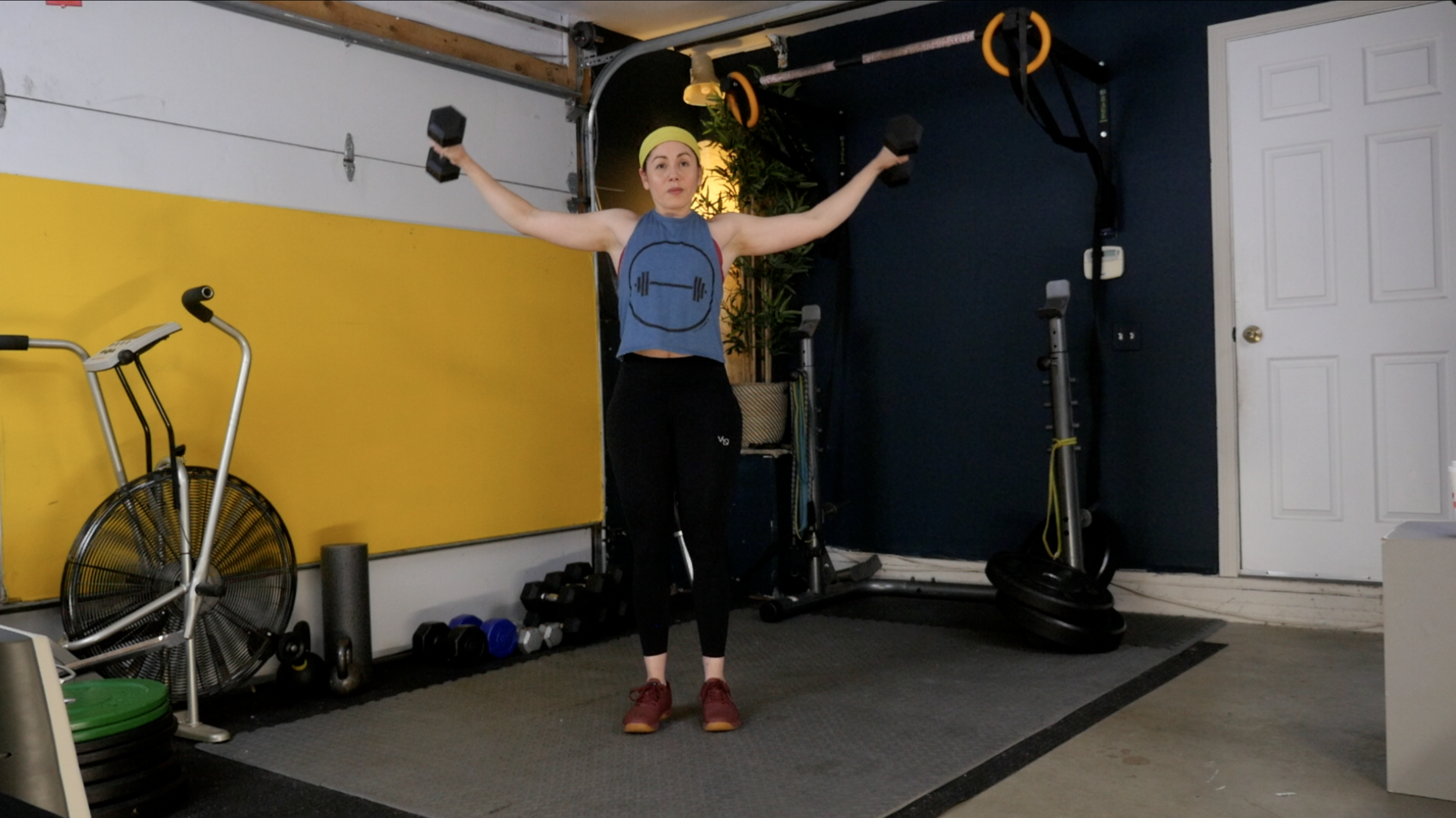 HV Week 3 Day 1 Exercise 3 Upright Row Reverse Fly and Latteral Raises