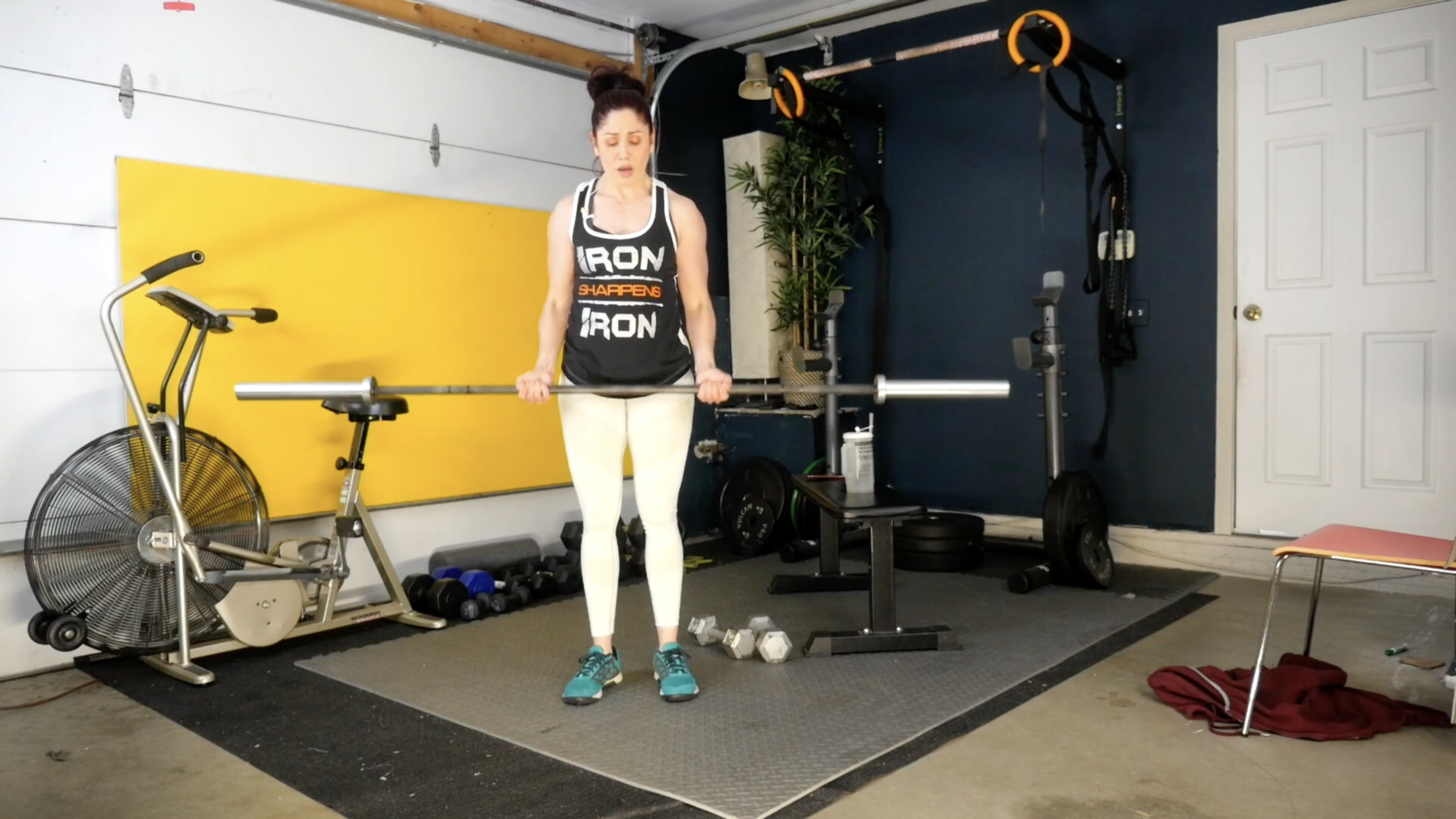 Week 10 Day 2 Exercise 3 Barbell 21s and Max Bench Dips