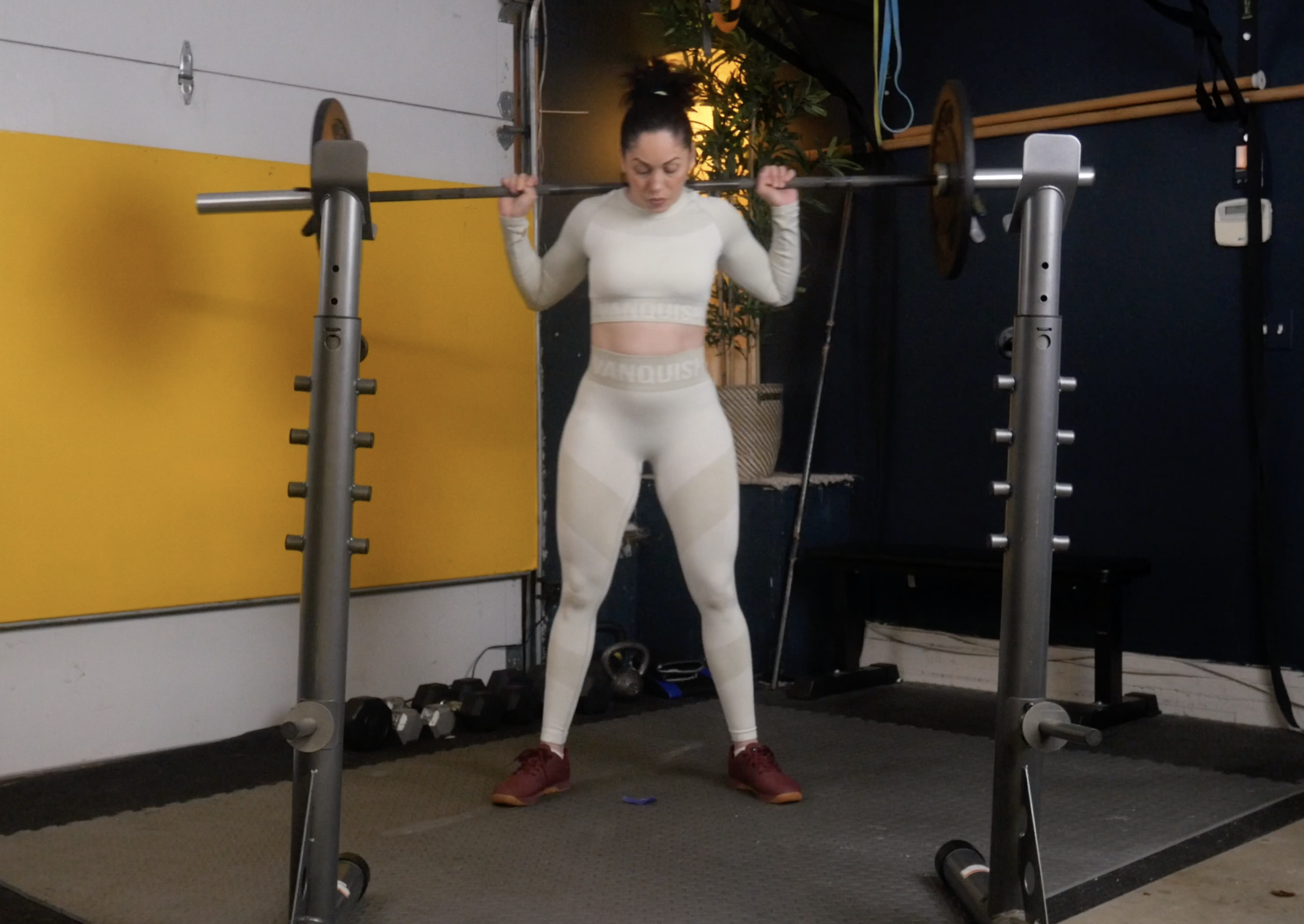 Leg & Core Ex. 1 - Barbell Back Squat