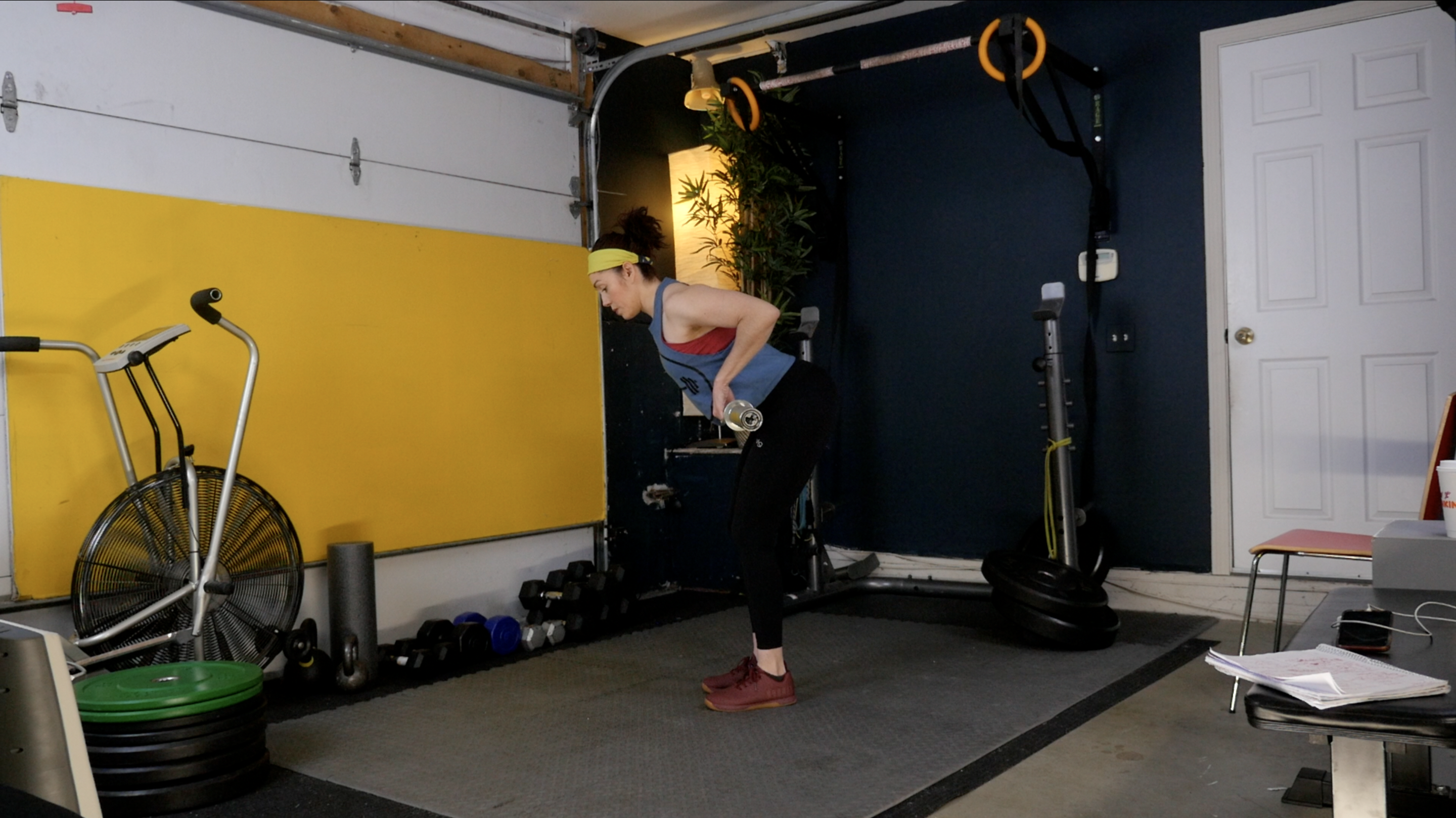 Week 13 Day 1 Exercise 1 Romanian Deadlift Barbell Row Complex