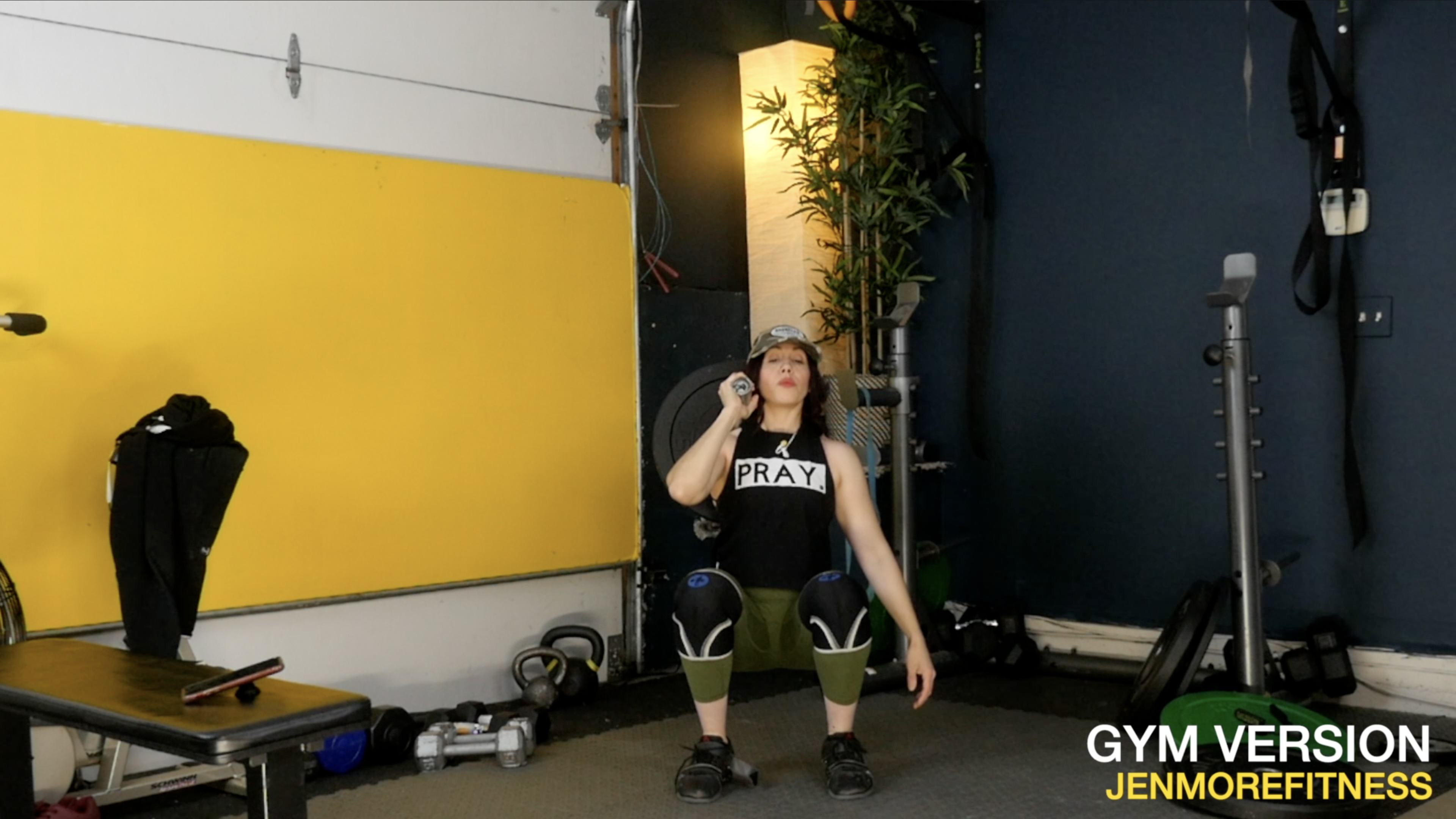 Week 11 Day 1 Exercise 2 Hack Squats and Goblet Split Squats