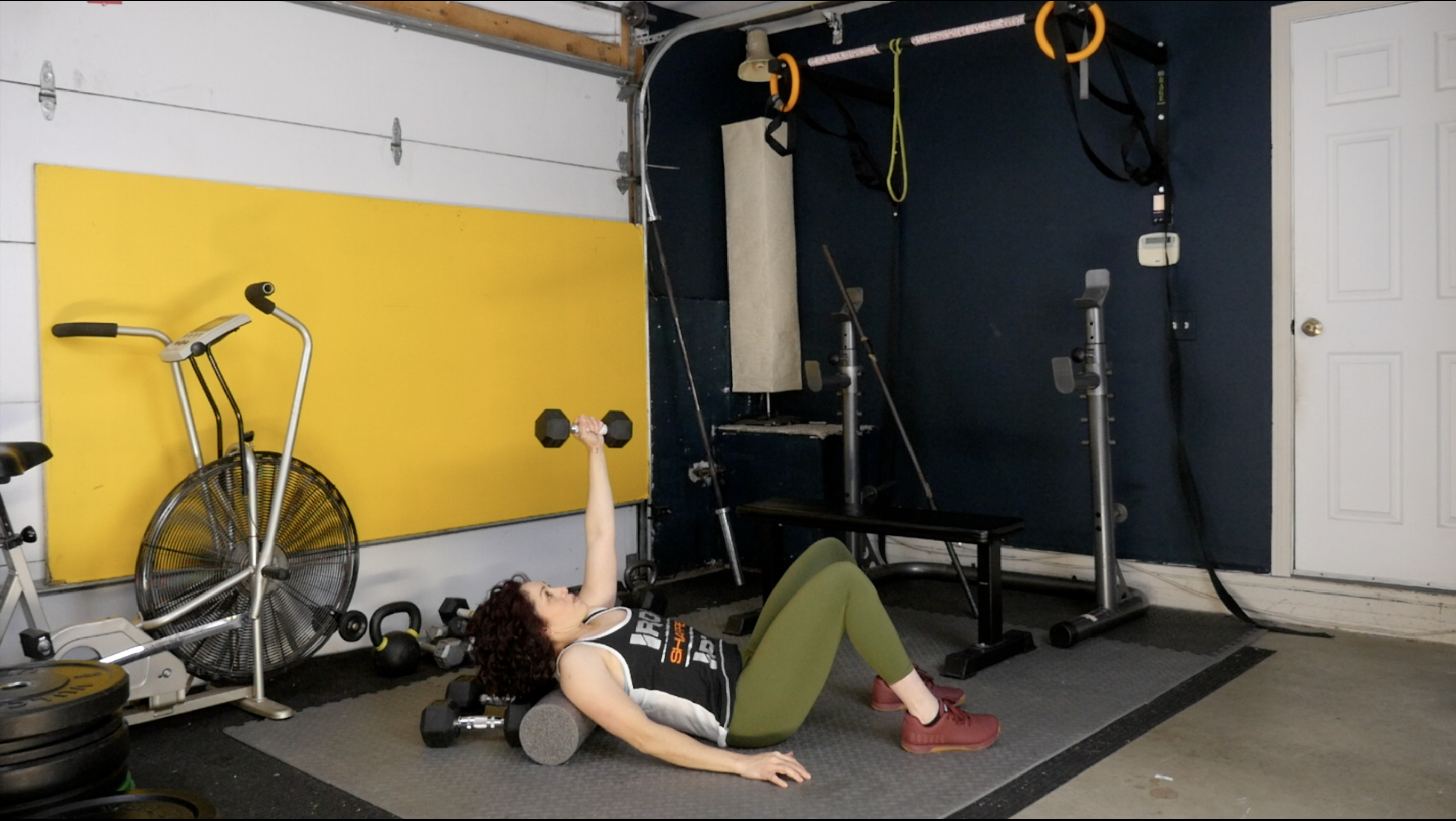 HV Week 4 Day 3 Ex 2 Inclined Single Arm C Press/Lat Pull Downs/Single Arm Row