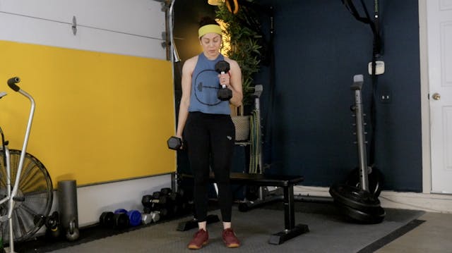 Week 3 Day 3 Exercise 3 Hammer Curls ...