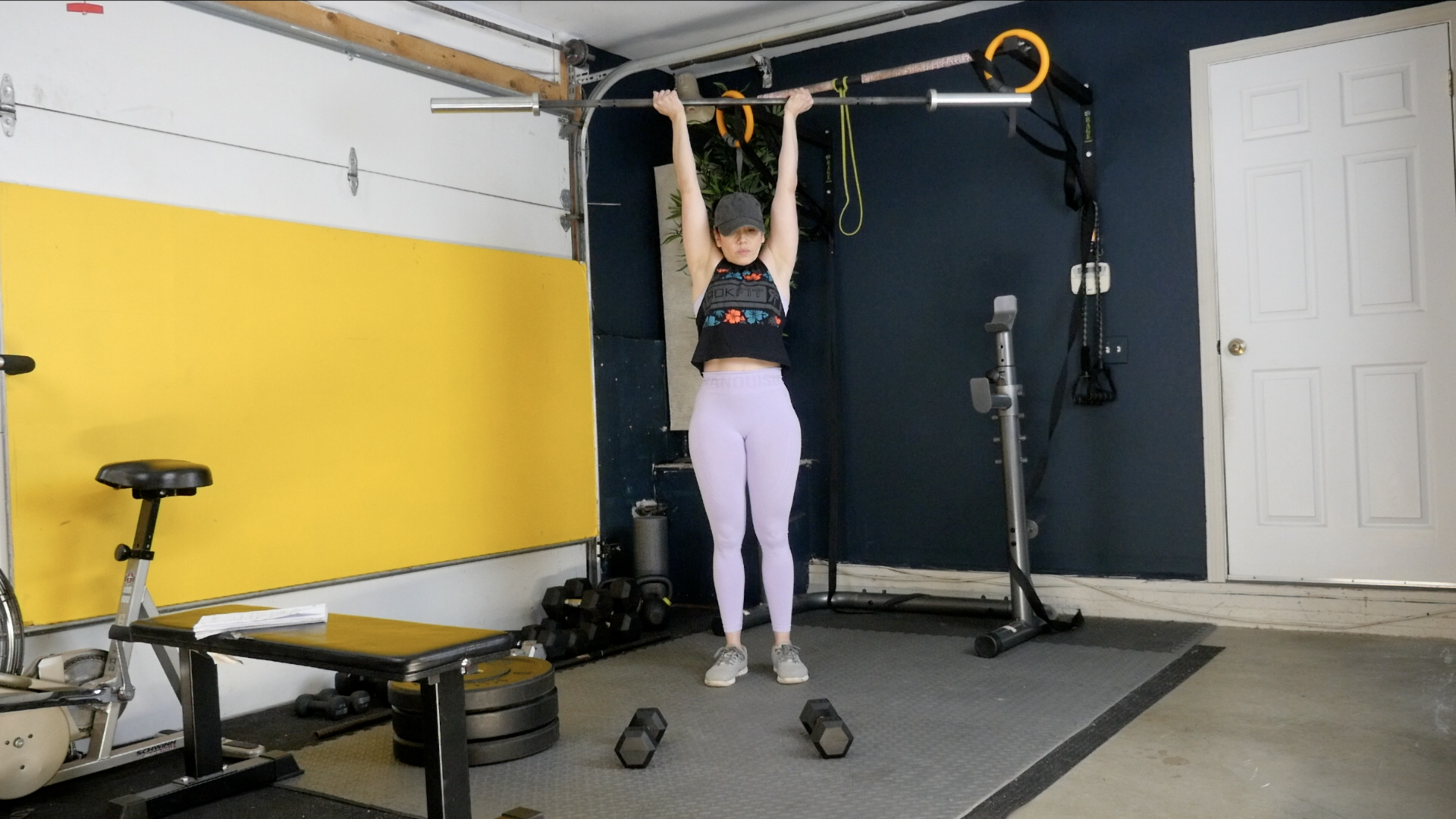 Week 12 Day 1 exercise 2 Barbell reverse grip press