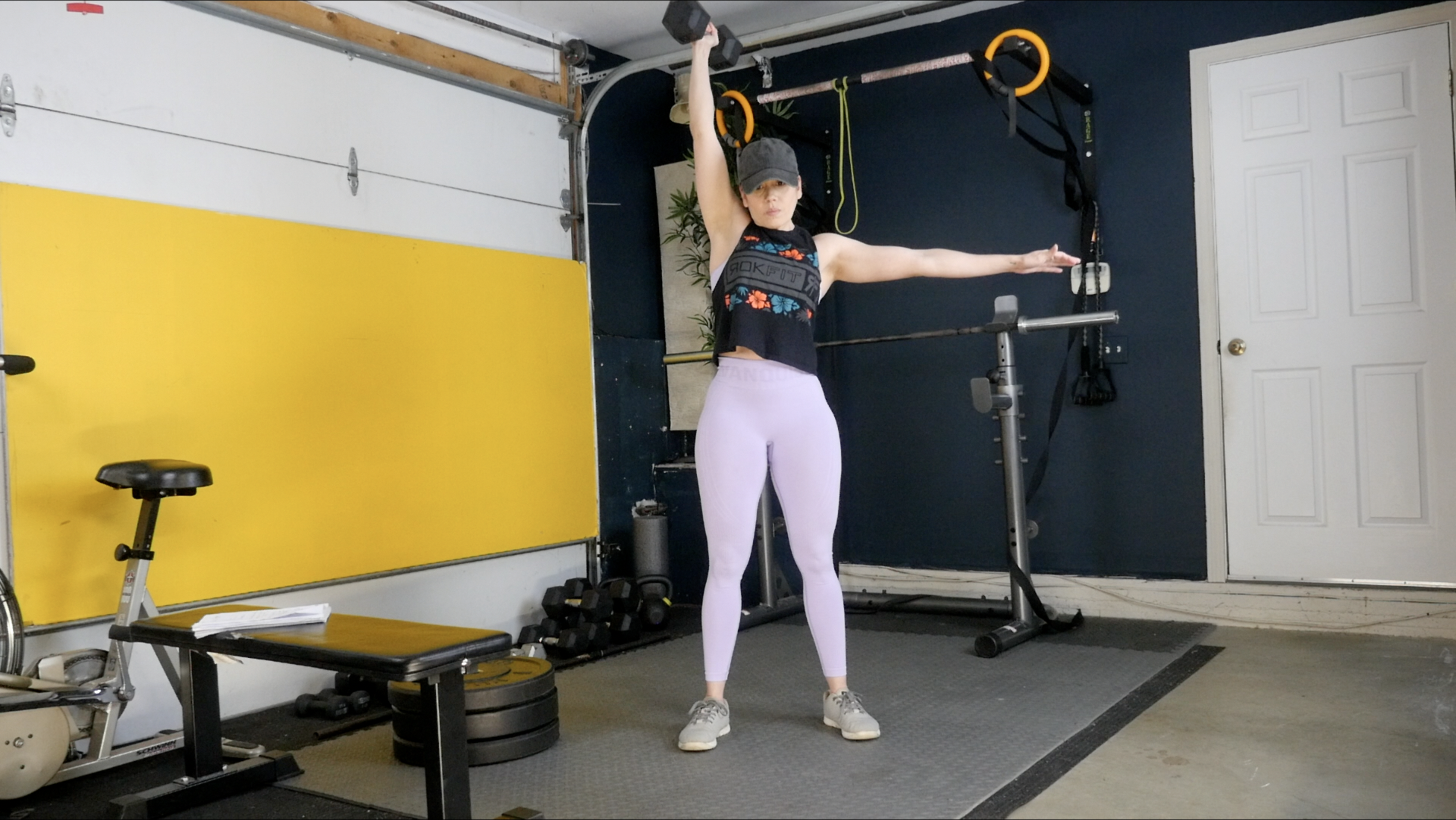 Week 12 day 1 exercise 1 Strict Press and Push Press