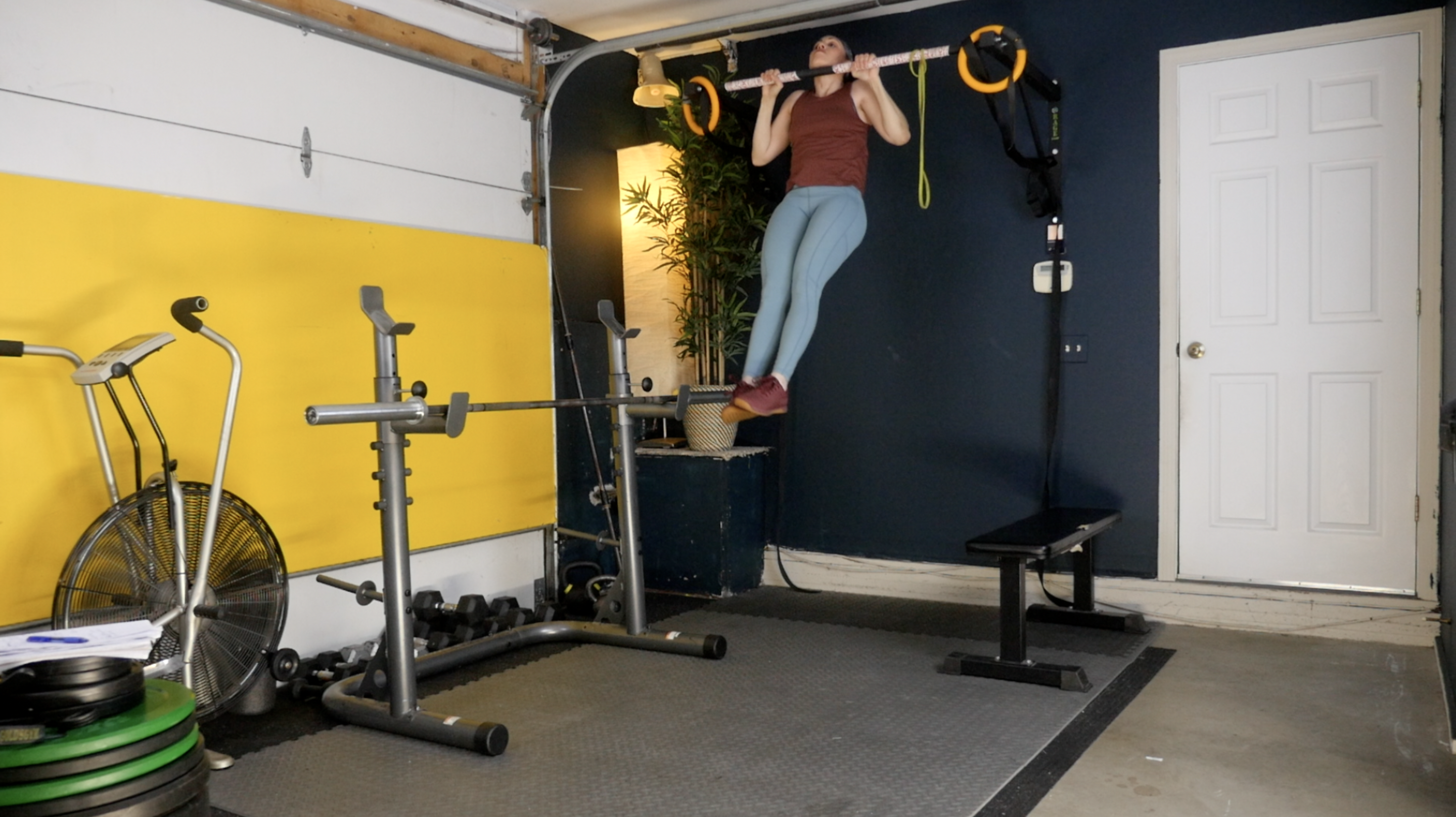 Week 8 Day 2 Exercise 1 Bench Press and Pull Ups