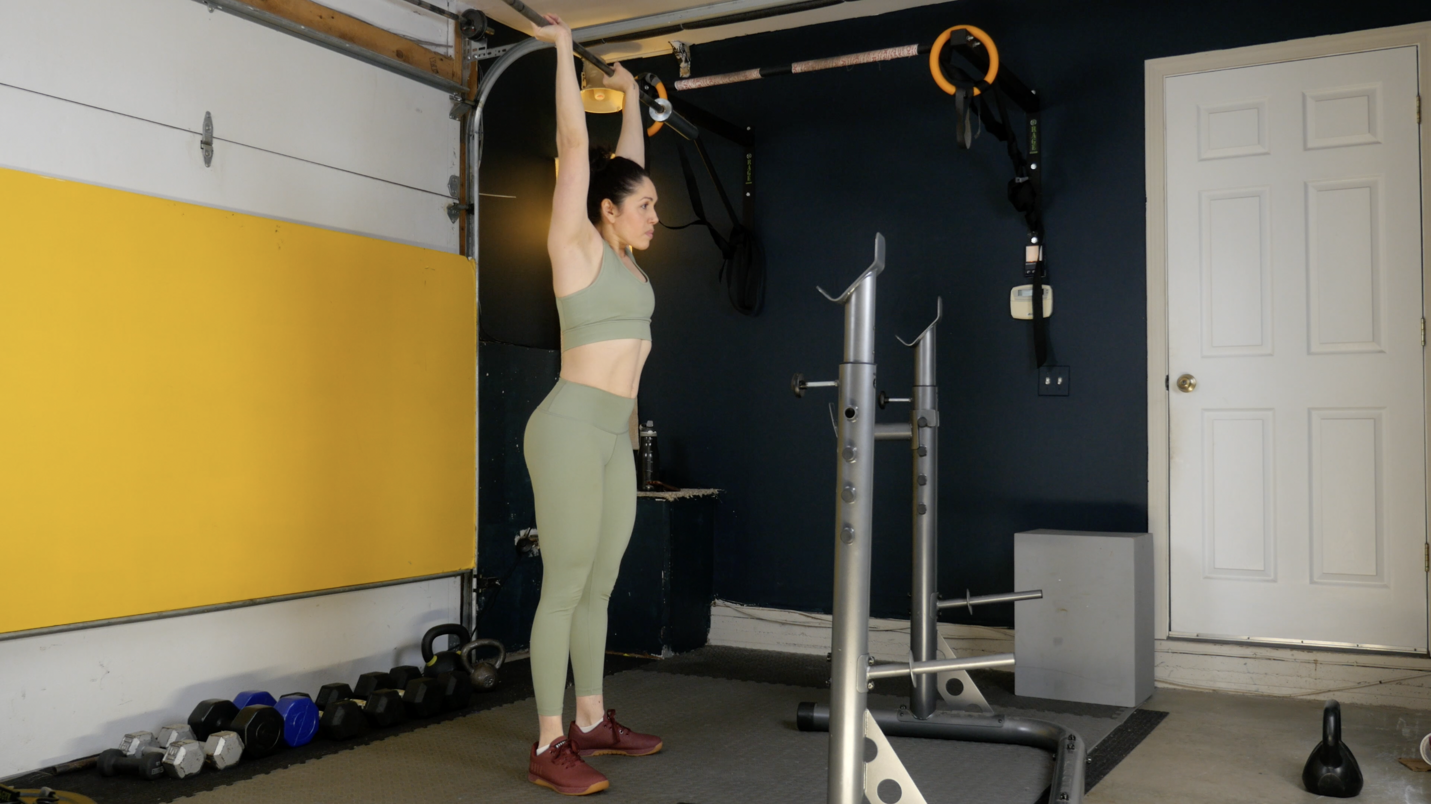 Week 14 Day 1 Exercise 2 Barbell Push Press