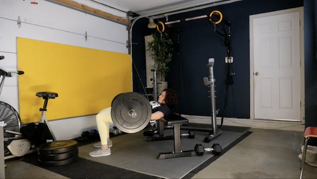 Week 12 Day 2 exercise 2 Hip Thrust a...