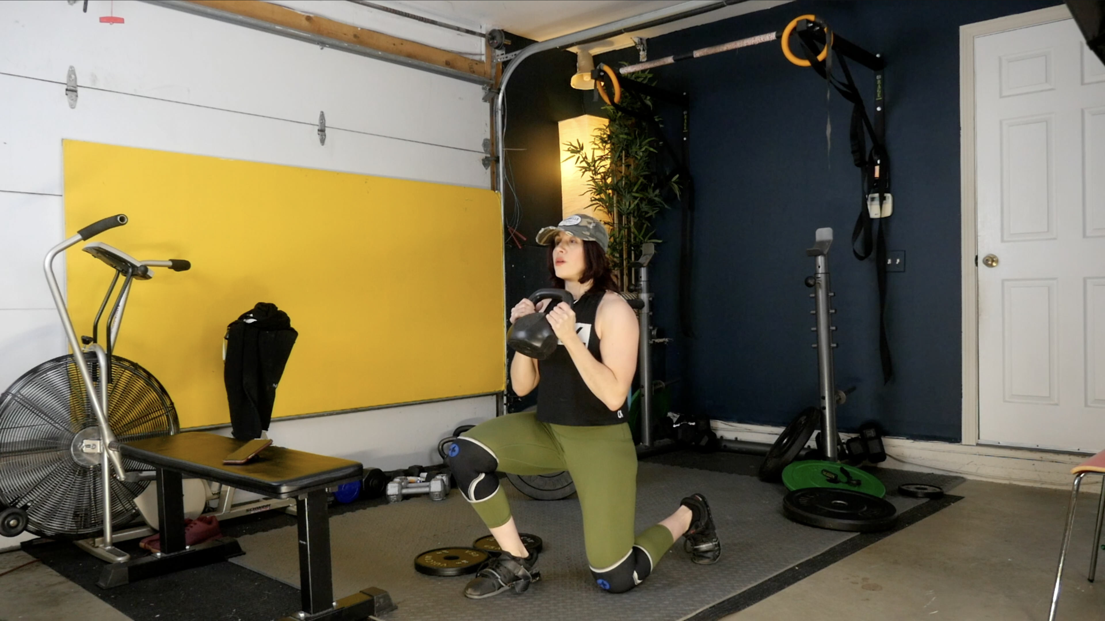 HV Week 11 Day 1 Exercise 2 Heels Elevated Goblet Squats and Split Goblet Squats