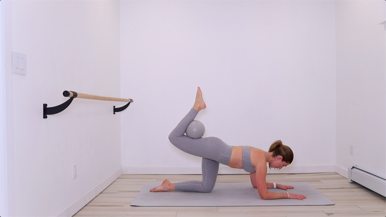 15 min Lower Body w/ Ball 01/12/22
