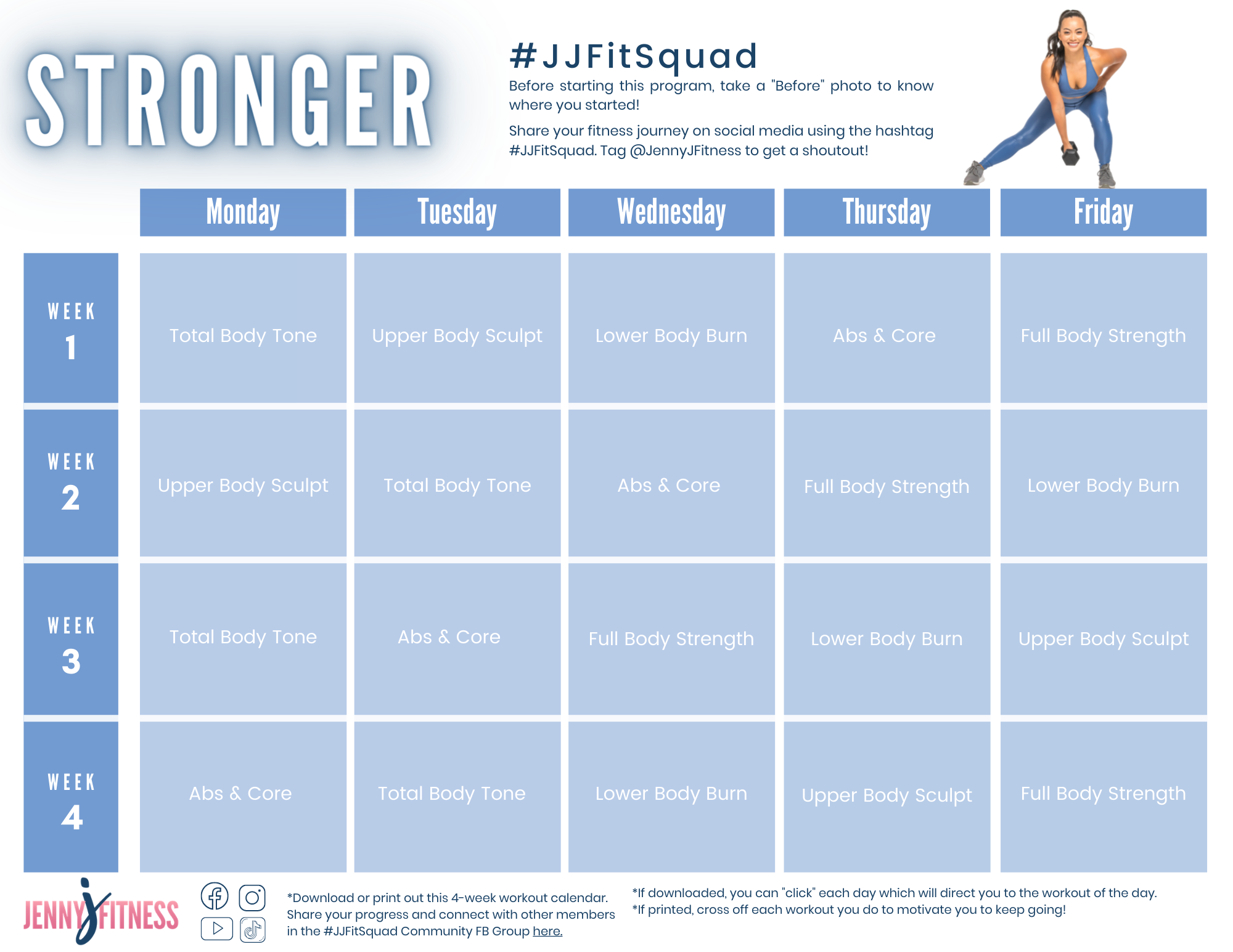 Stronger Calendar