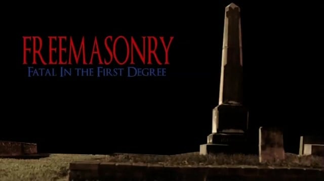Freemasonry: Fatal in the first degree