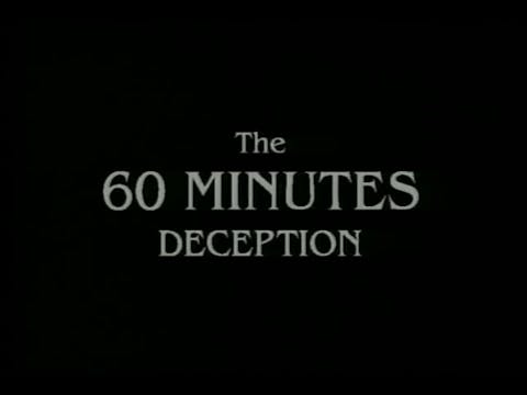 The 60 Minutes Deception