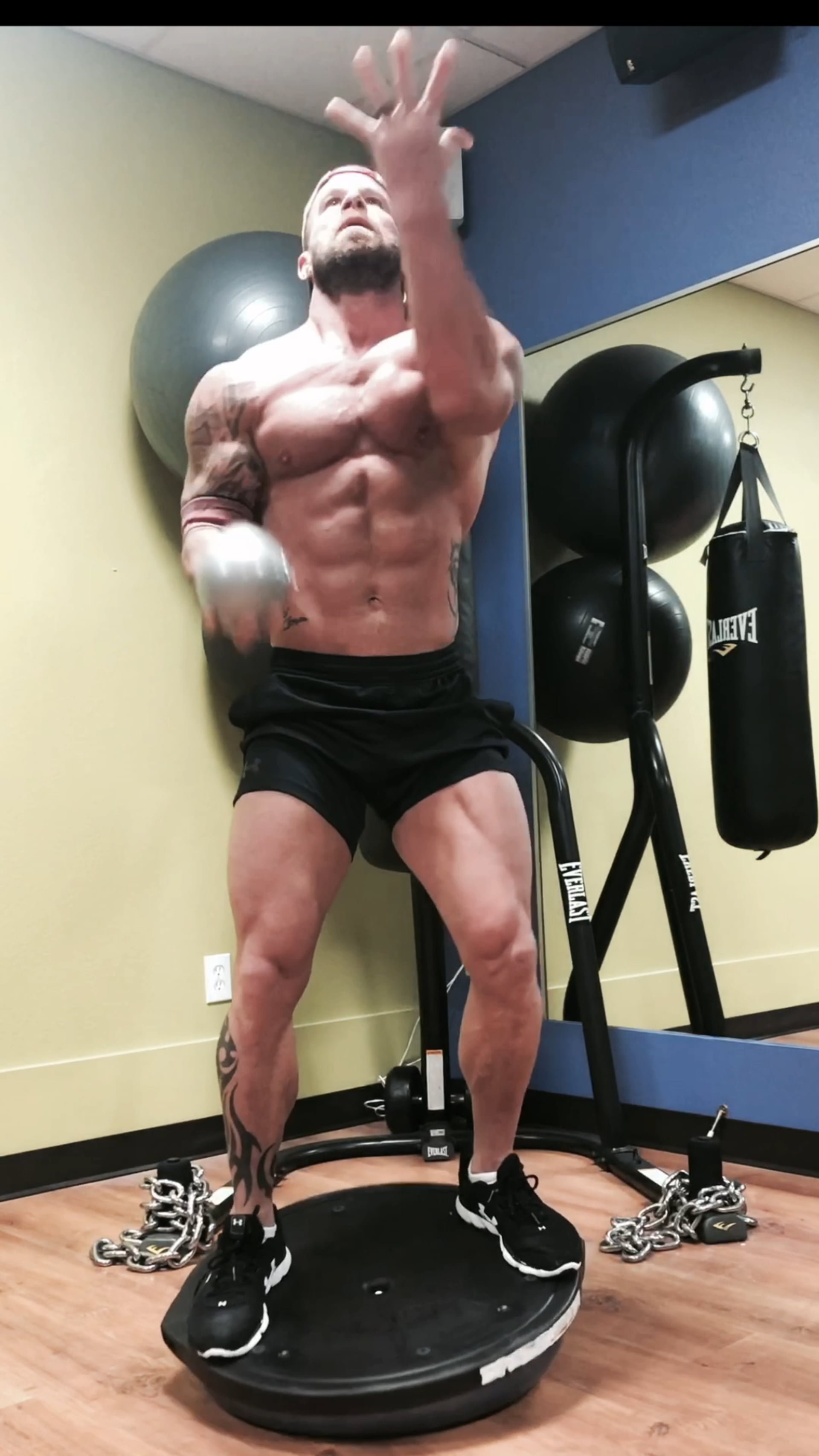 Full Body- Balance Ball 5 pound Ball Juggle