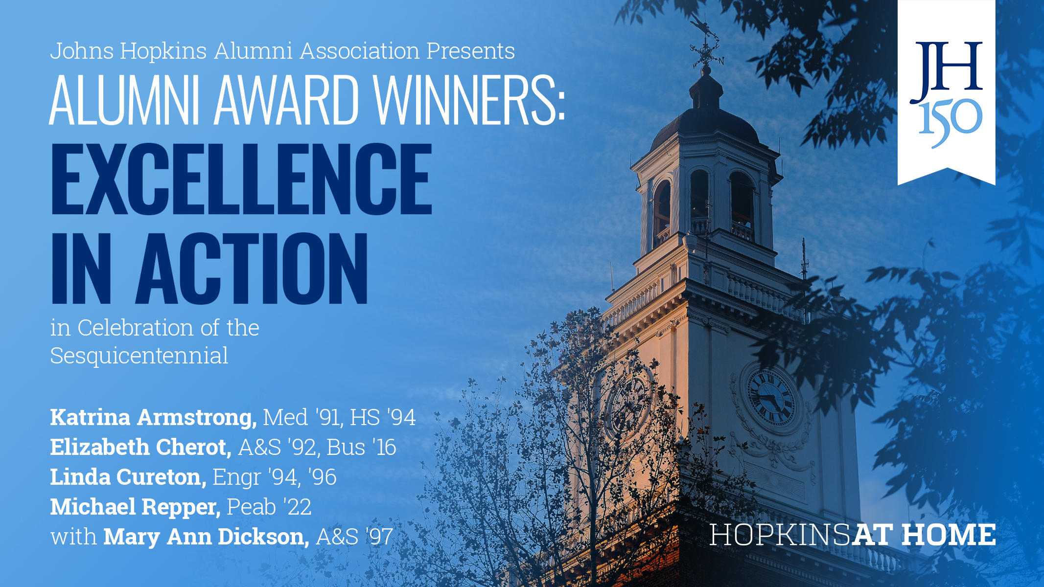 Johns Hopkins Alumni Association Awards Series: Excellence In Action