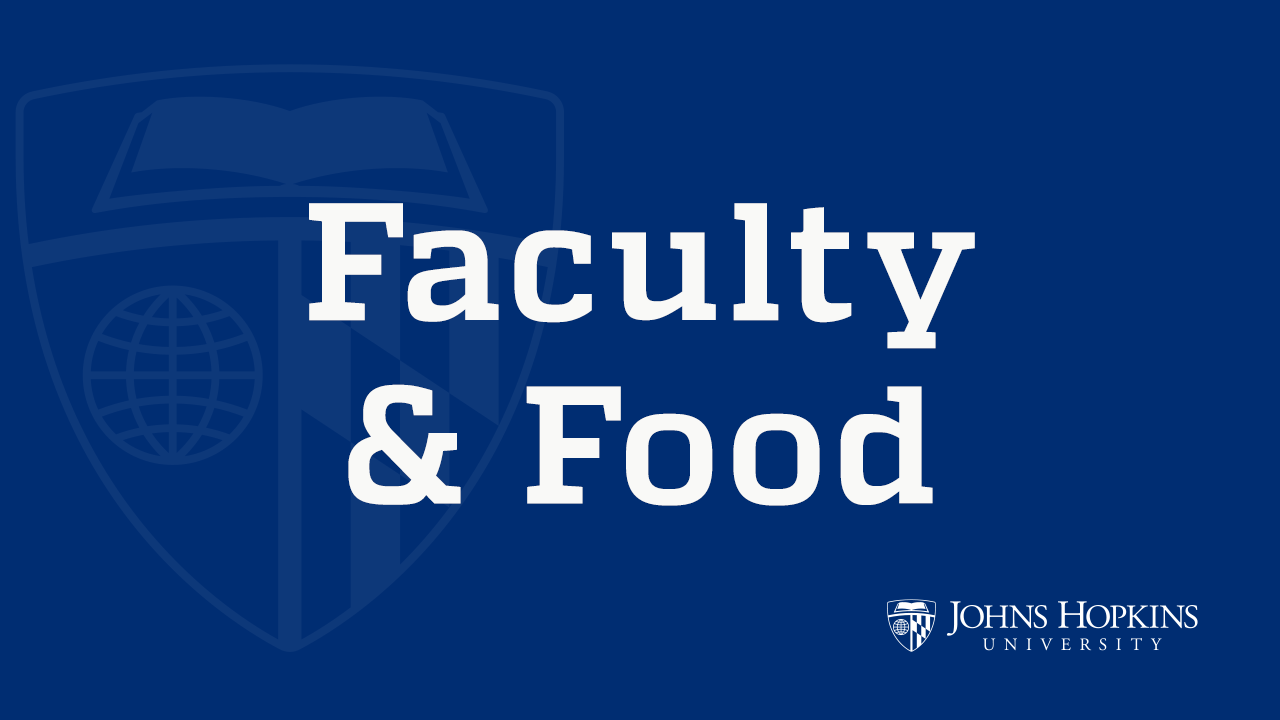 Faculty & Food