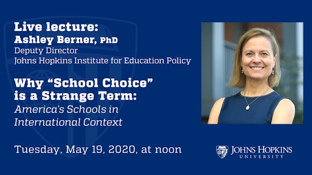 Why “School Choice” is a Strange Term...