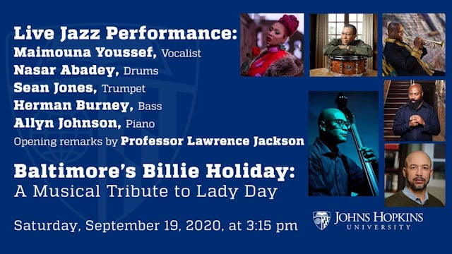 Baltimore's Billie Holiday: A Musical...