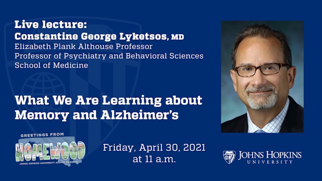 Hop Talks: What We Are Learning about Memory and Alzheimer’s