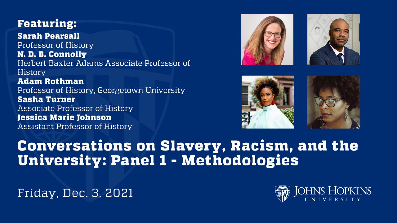 Conversations on Slavery, Racism, and the University