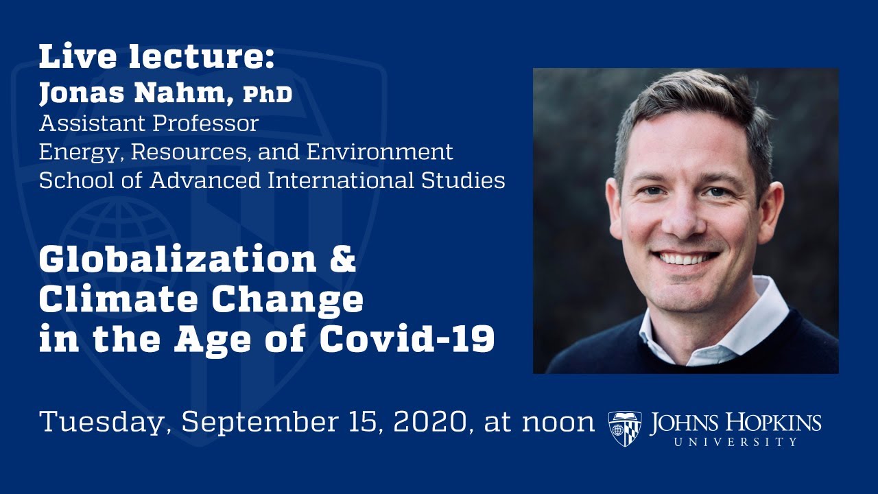 Globalization & Climate Change in the Age of Covid-19