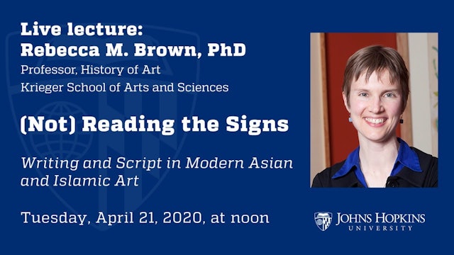 (Not) Reading the Signs: Writing and Script in Modern Asian and Islamic Art