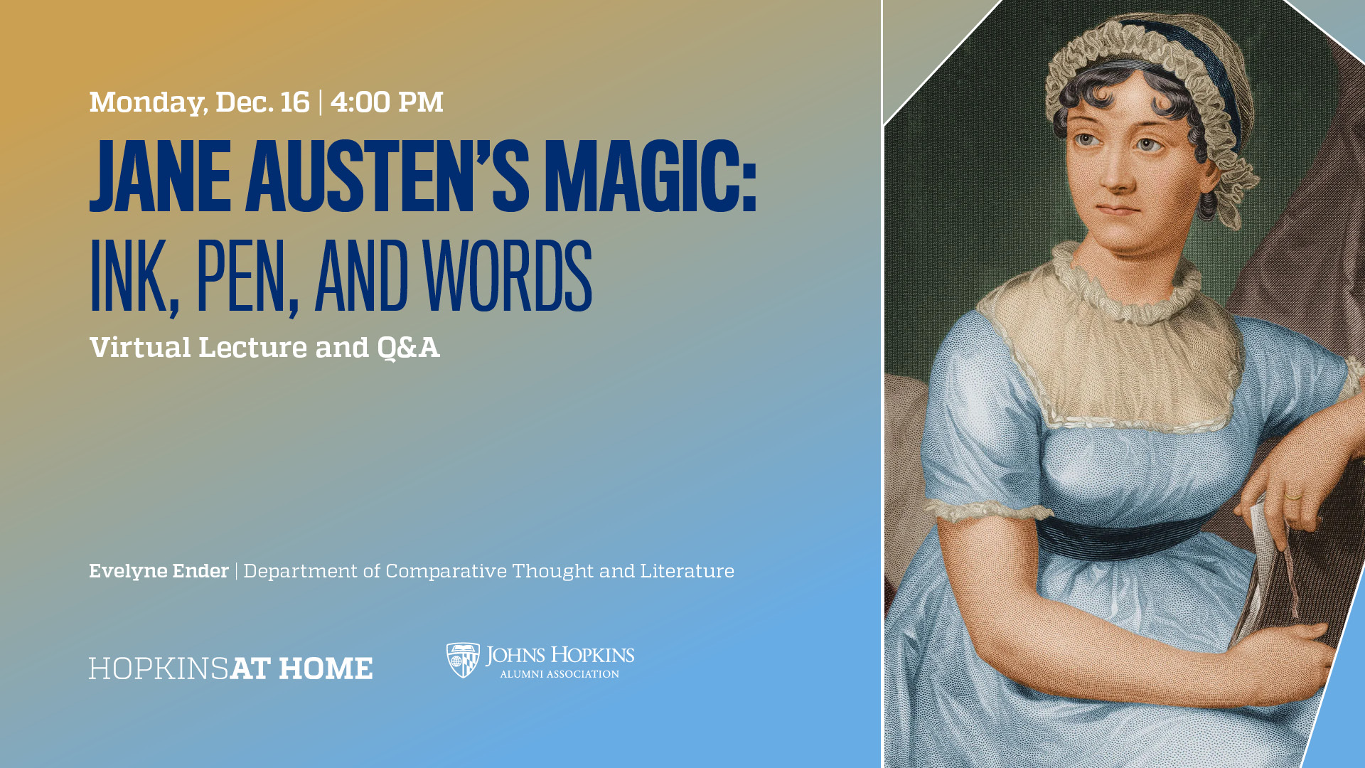 Jane Austen's Magic: Ink, Pen, and Words