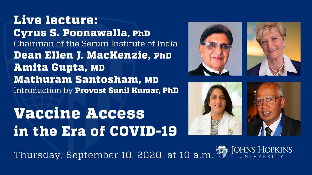 Vaccine Access in the Era of COVID-19 with the Johns Hopkins India Institute