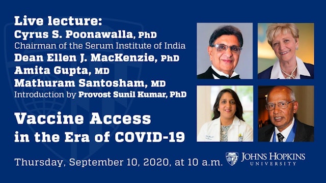 Vaccine Access in the Era of COVID-19 with the Johns Hopkins India Institute