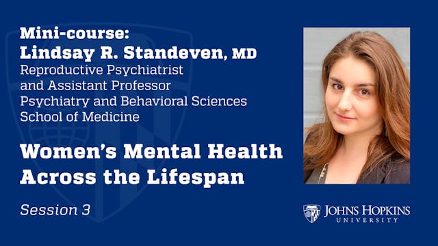 Session 3: Women's Mental Health Acro...