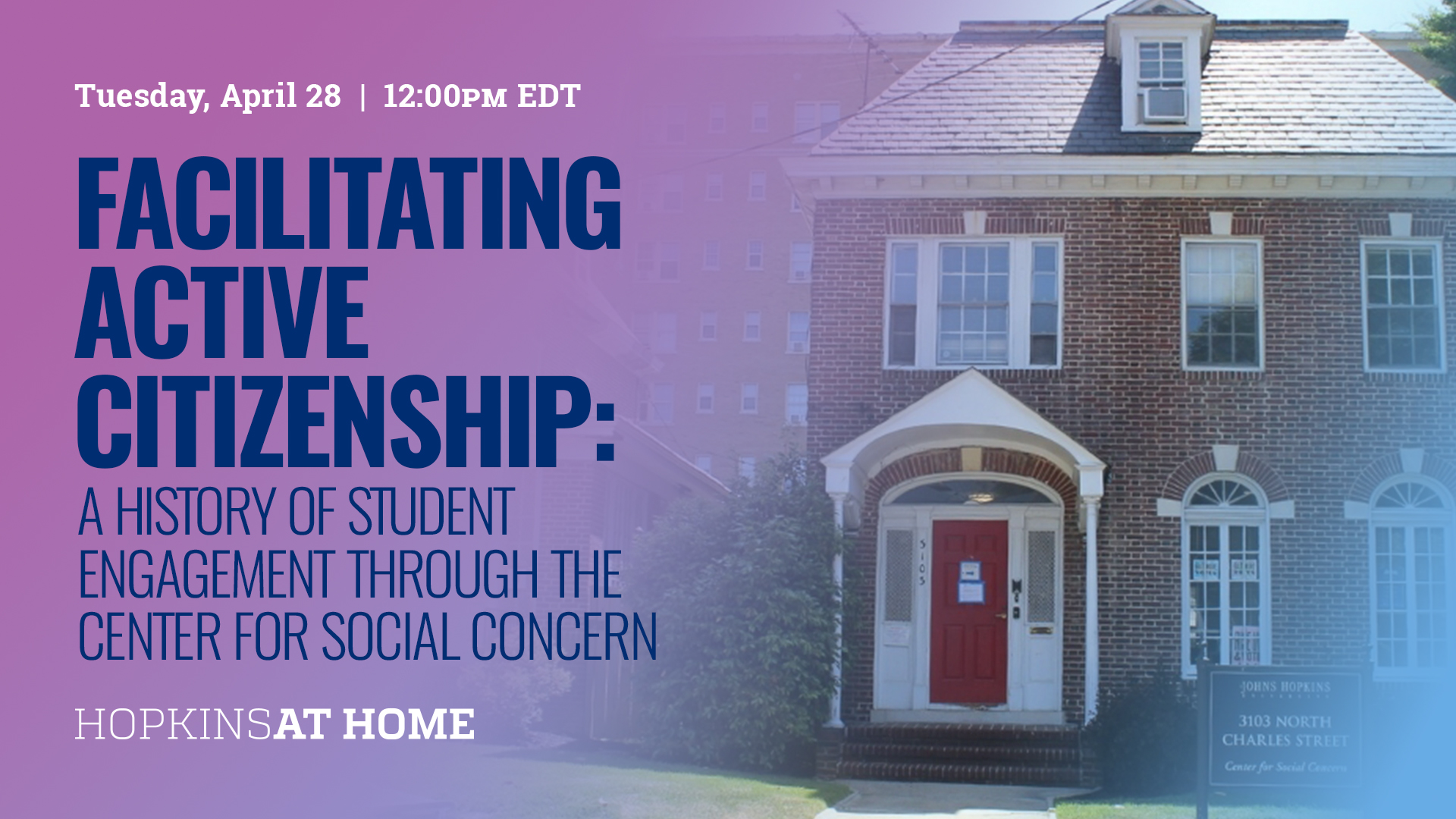 Facilitating Active Citizenship: History of the Center for Social Concern