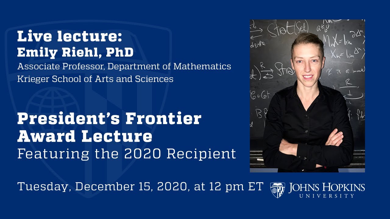 President's Frontier Award Lecture