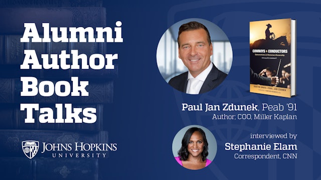 Alumni Author Book Talk: Paul Jan Zdunek ’91