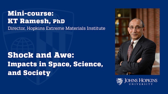 Shock and Awe: Impacts in Space, Science, and Society