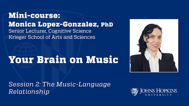 Session 2: Your Brain on Music