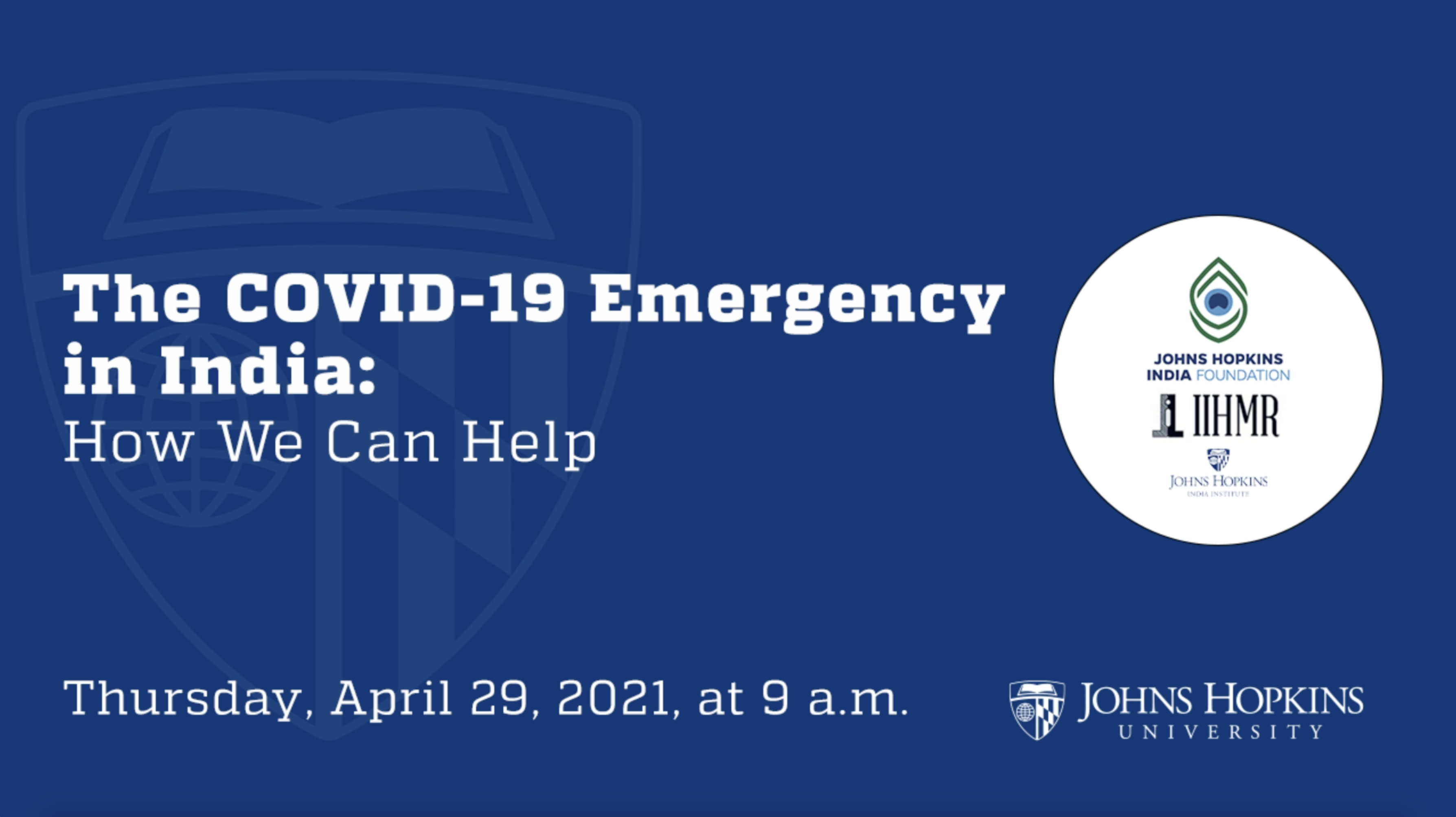 The COVID-19 Crisis in India