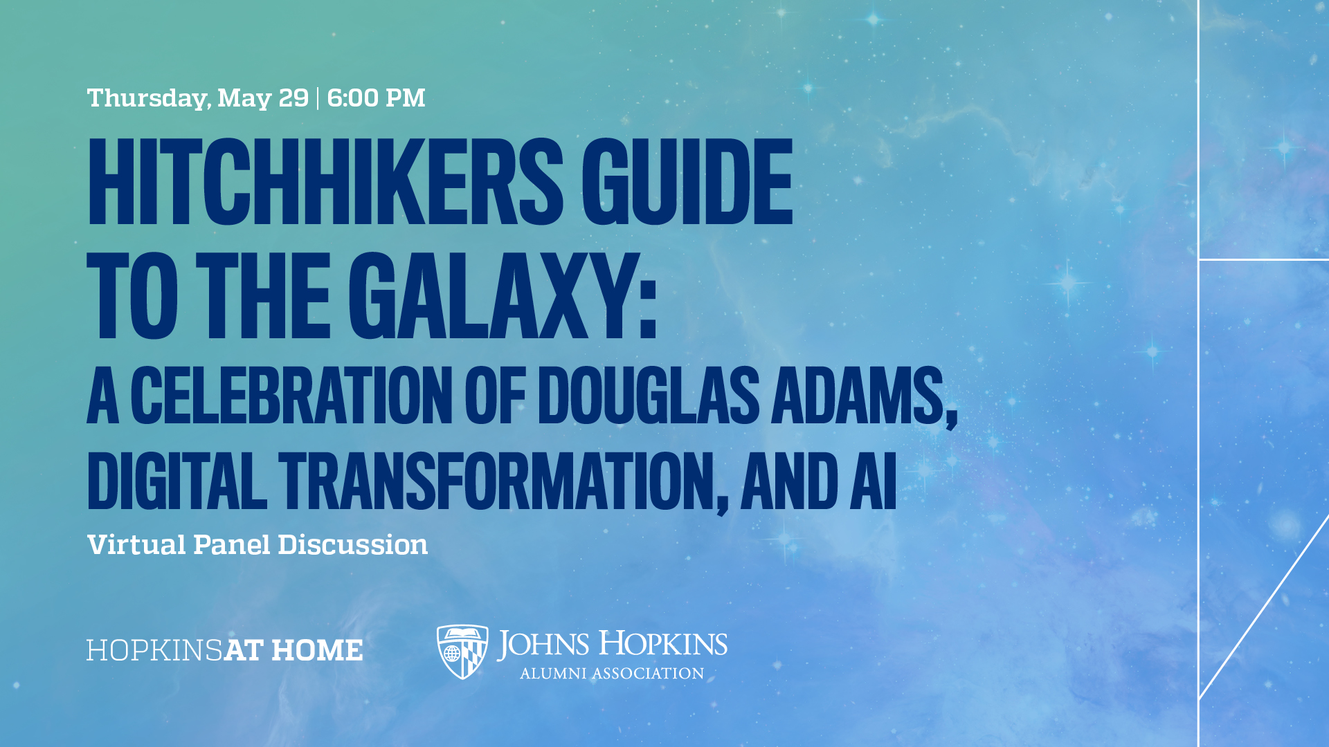 Hitchhikers Guide to the Galaxy: Douglas Adams, Digital Transformation, and AI
