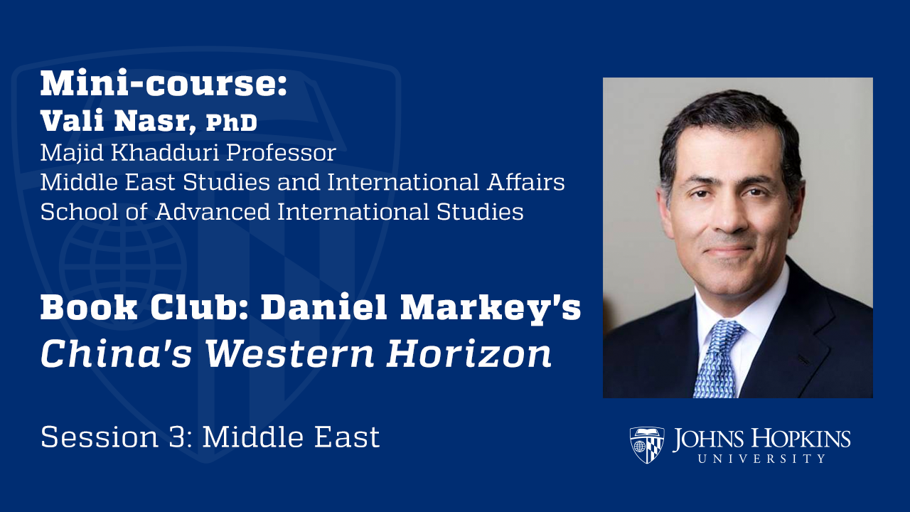 Session 3: "China’s Western Horizon" (Book Club)