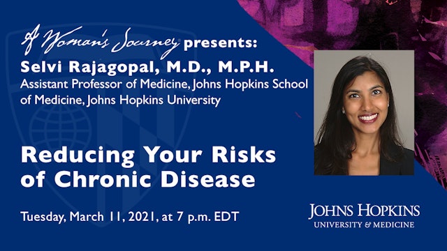 A Woman's Journey: Reducing Your Risks of Chronic Disease