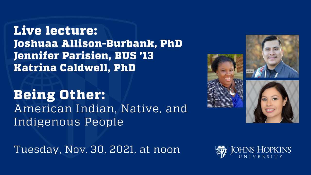 Being Other: American Indian, Native, and Indigenous People