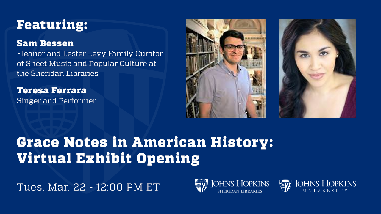 Grace Notes in American History: Virtual Exhibit Opening