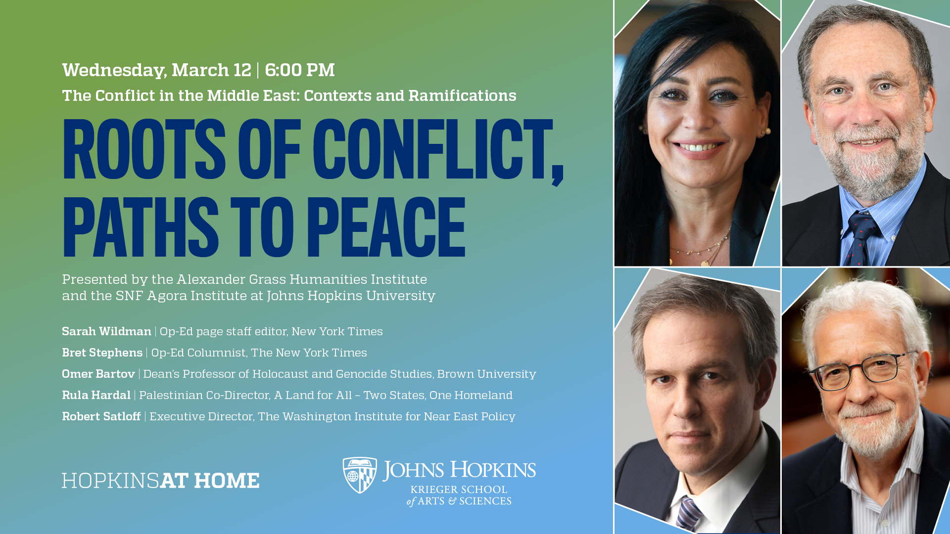 Roots of Conflicts, Paths to Peace