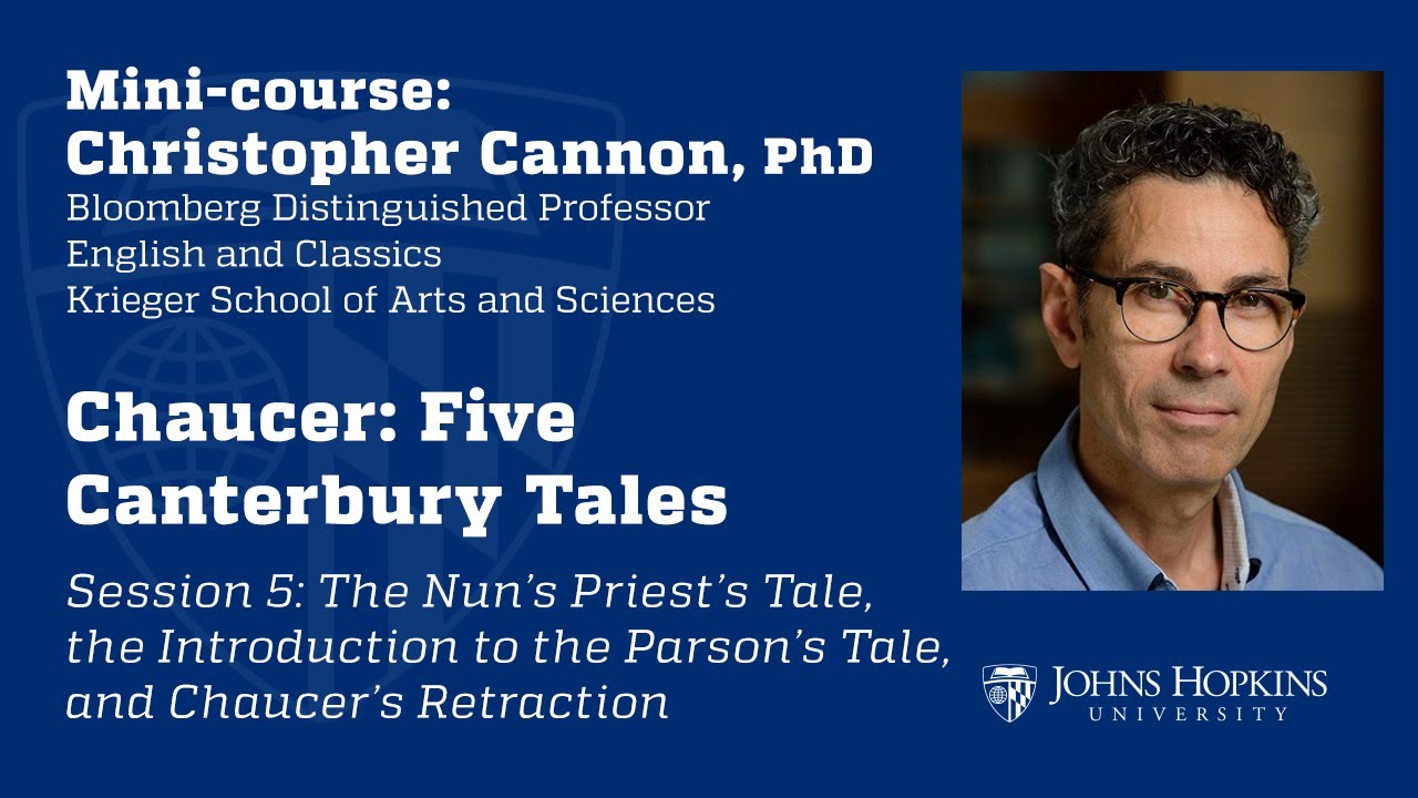 Session 5: Chaucer: Five Canterbury Tales