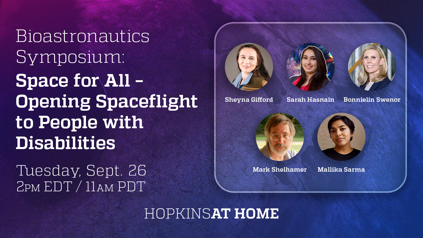 Space for All – Opening Spaceflight to People with Disabilities