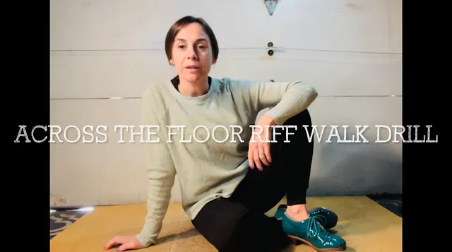 Jill'z Drillz: Across the Floor Riff Walk Drill