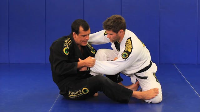 DLR (De La Riva) basic sit up sweep